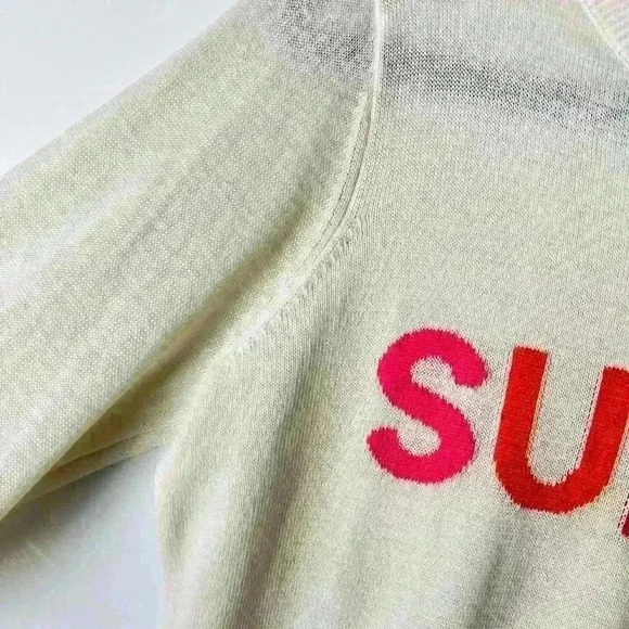 NWT! Loft Linen Sunset Lightweight Sweater - Picture 4 of 6